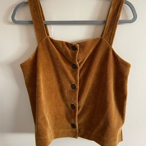 Madewell corduroy tank
